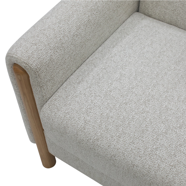Stoven Three Seater Sofa, Beige