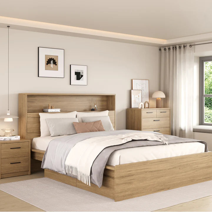 Platsa Storage Bedframe, Queen